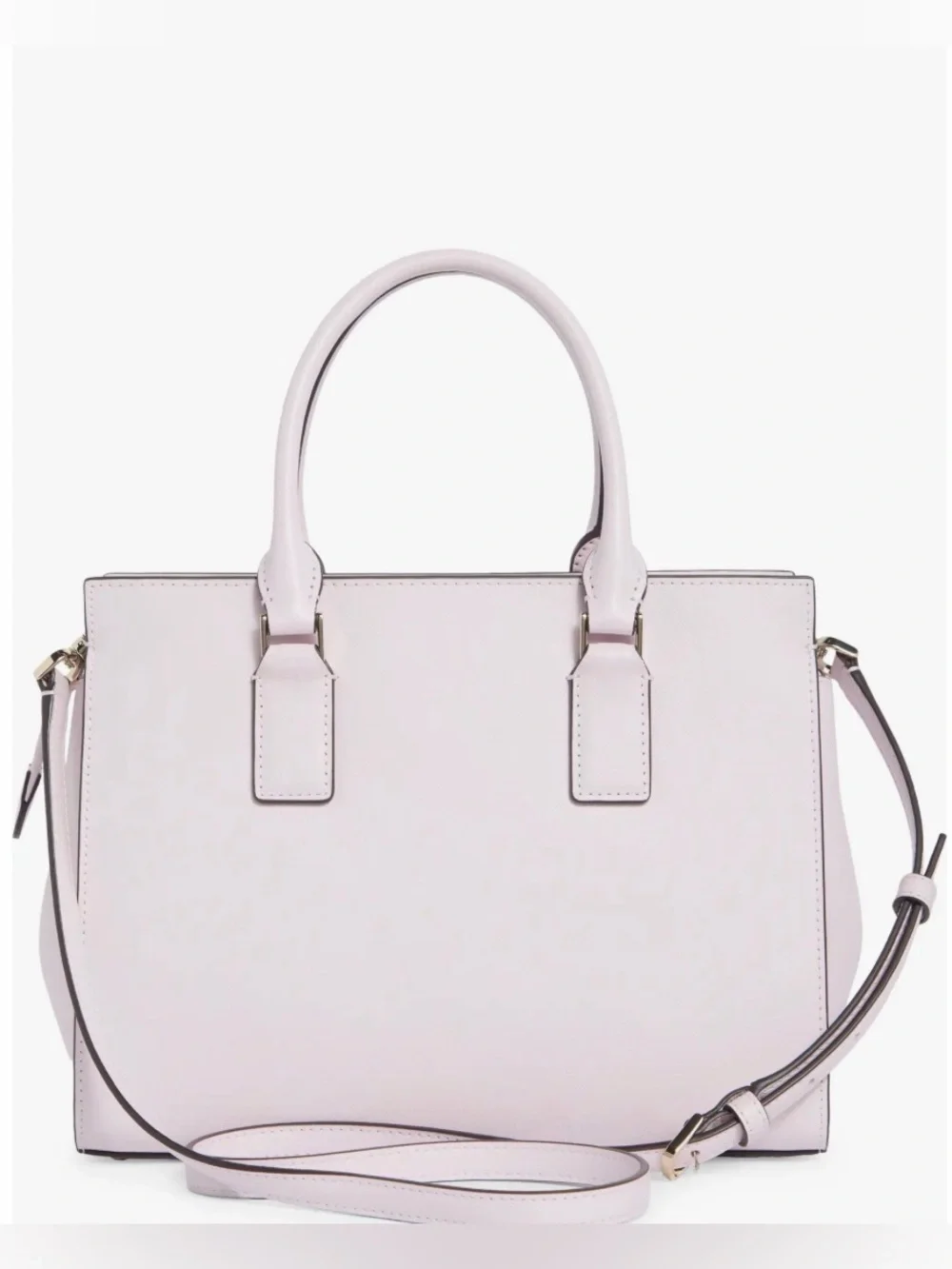 Kate Spade Cameron Medium Leather Satchel Pale Amethyst NWT